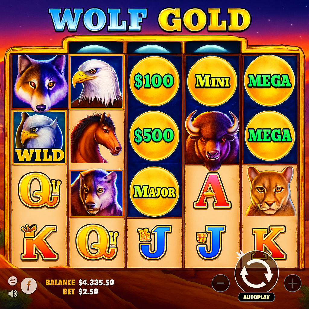 NovaJackpot - Wolf Gold Slot Game - Pragmatic Play